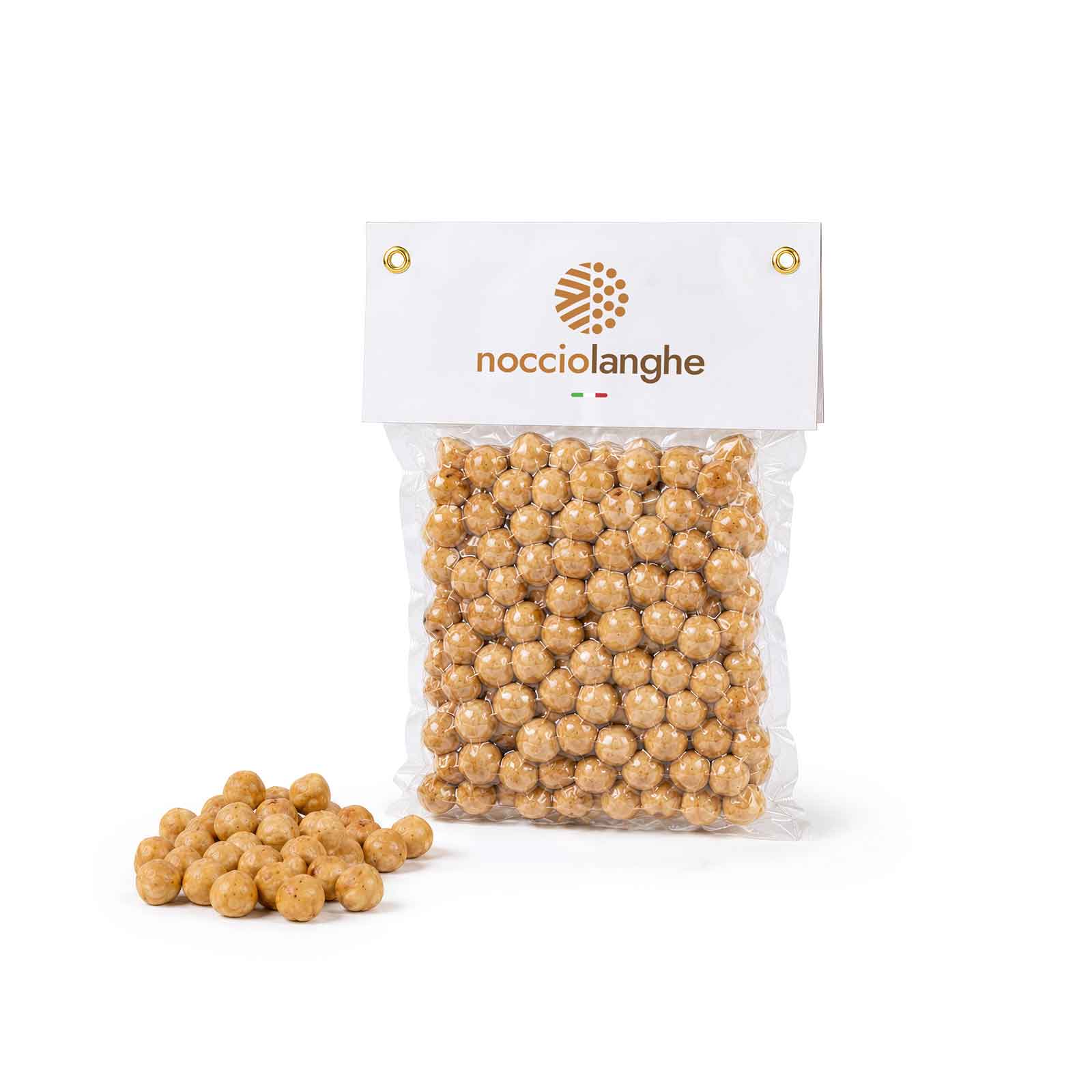 Nocciole IGP delle Langhe tostate, croccanti e senza sale.